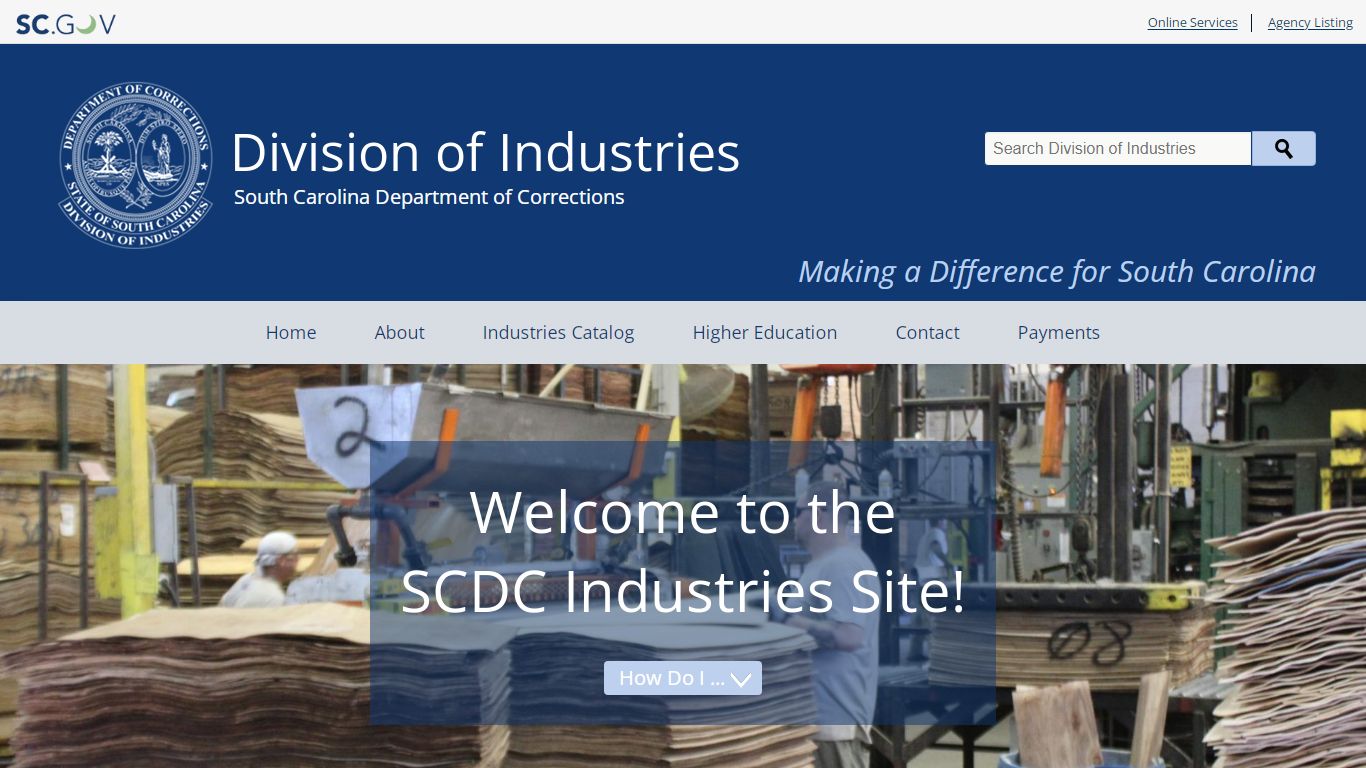 Home | Division of Industries - South Carolina
